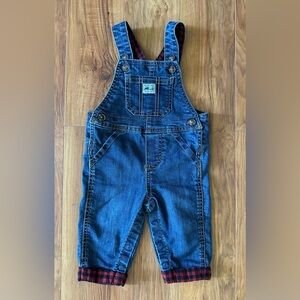 Carter's Classic Blue Denim Overalls